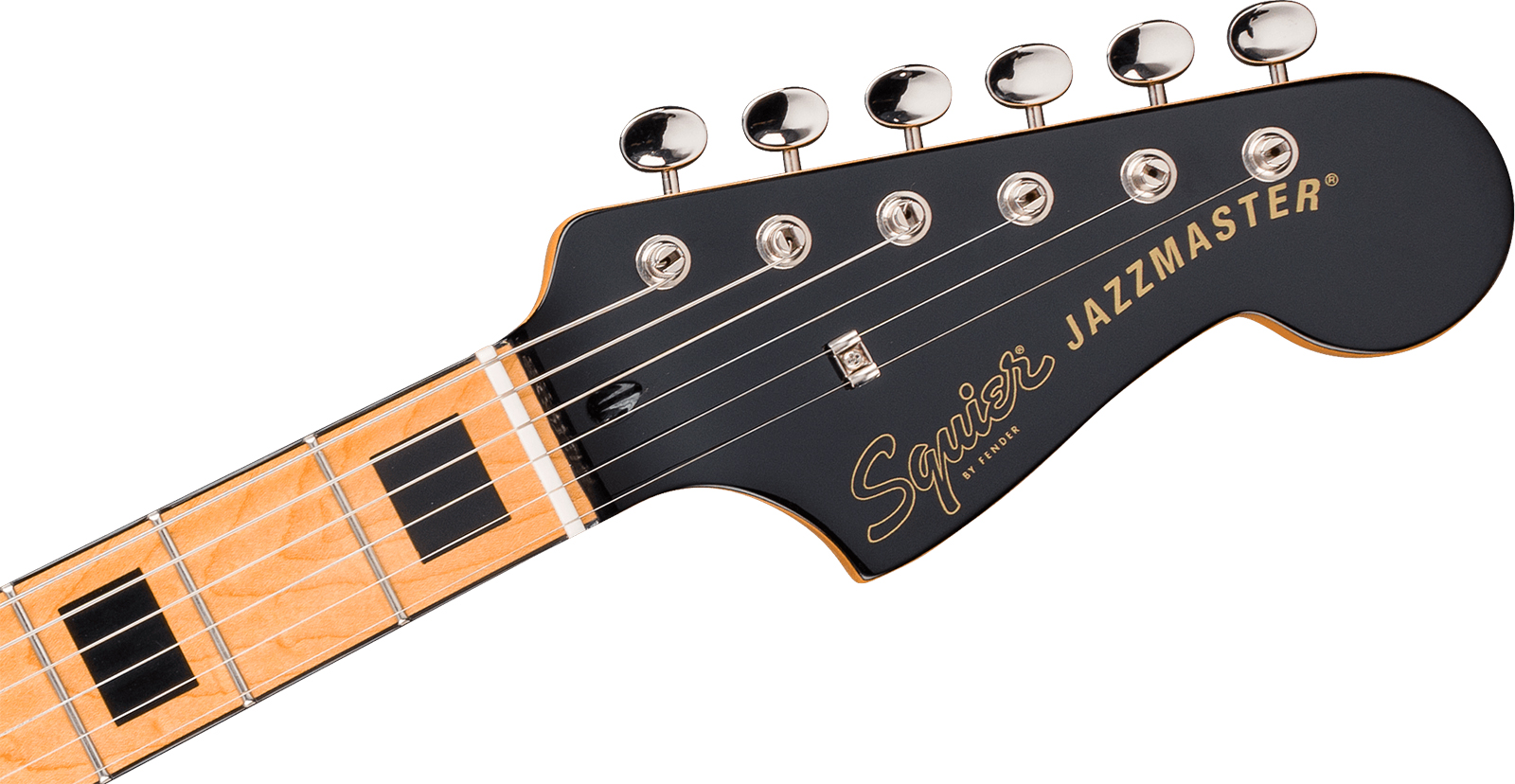 Squier Jazzmaster Classic Vibe '70s Fsr Ltd 2s Trem Mn - Vintage Blonde - Retro-Rock-E-Gitarre - Variation 3