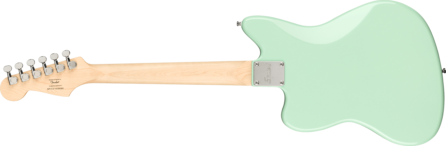 Squier Mini Jazzmaster Bullet Hh Ht Mn - Surf Green - E-Gitarre für Kinder - Variation 1