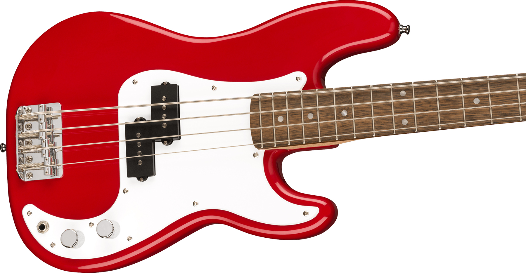 Squier Mini Precision Bass Bullet Lau - Dakota Red - E-Bass für Kinder - Variation 2