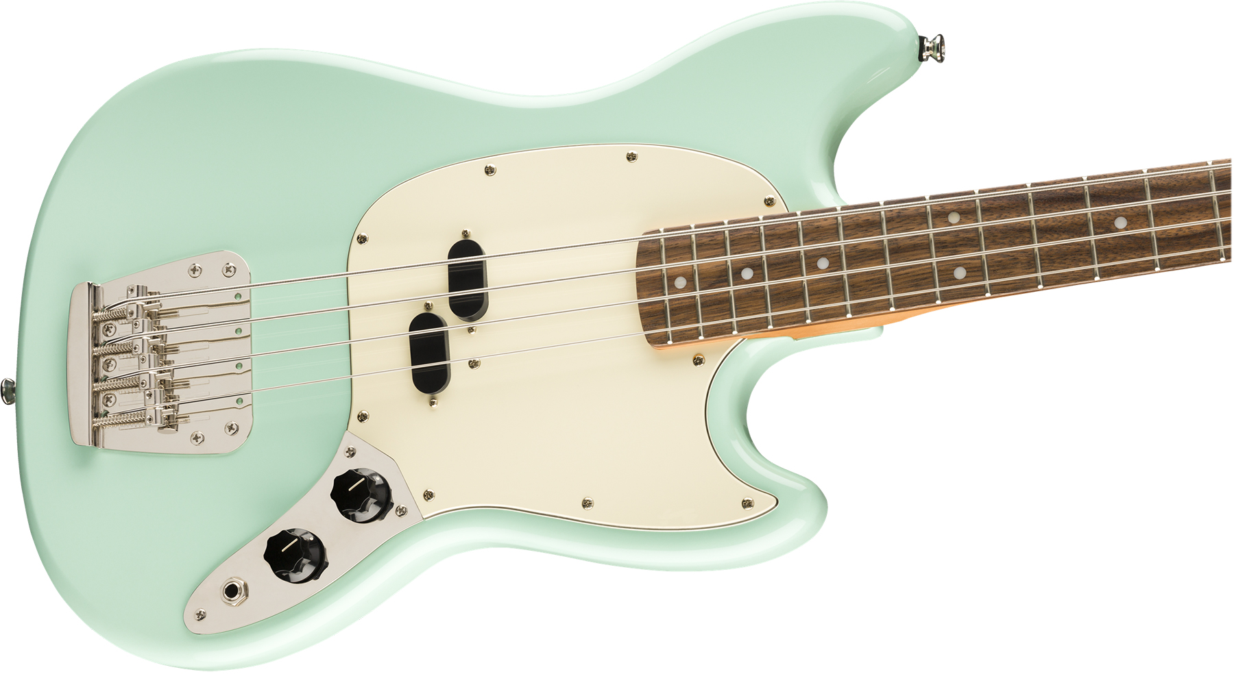 Squier Mustang Bass '60s Classic Vibe Lau 2019 - Seafoam Green - Solidbody E-bass - Variation 2