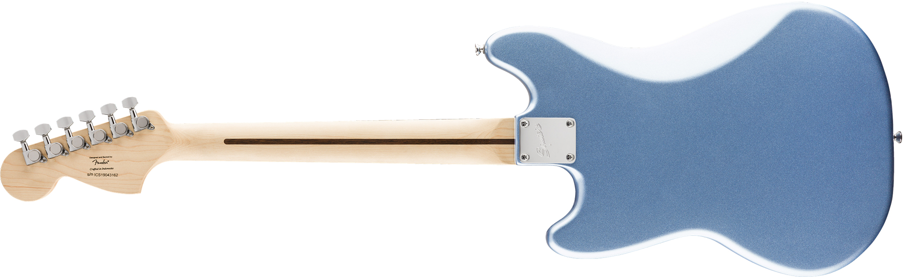 Squier Mustang Bullet Competition Hh Fsr Ht Lau - Lake Placid Blue - Retro-Rock-E-Gitarre - Variation 1