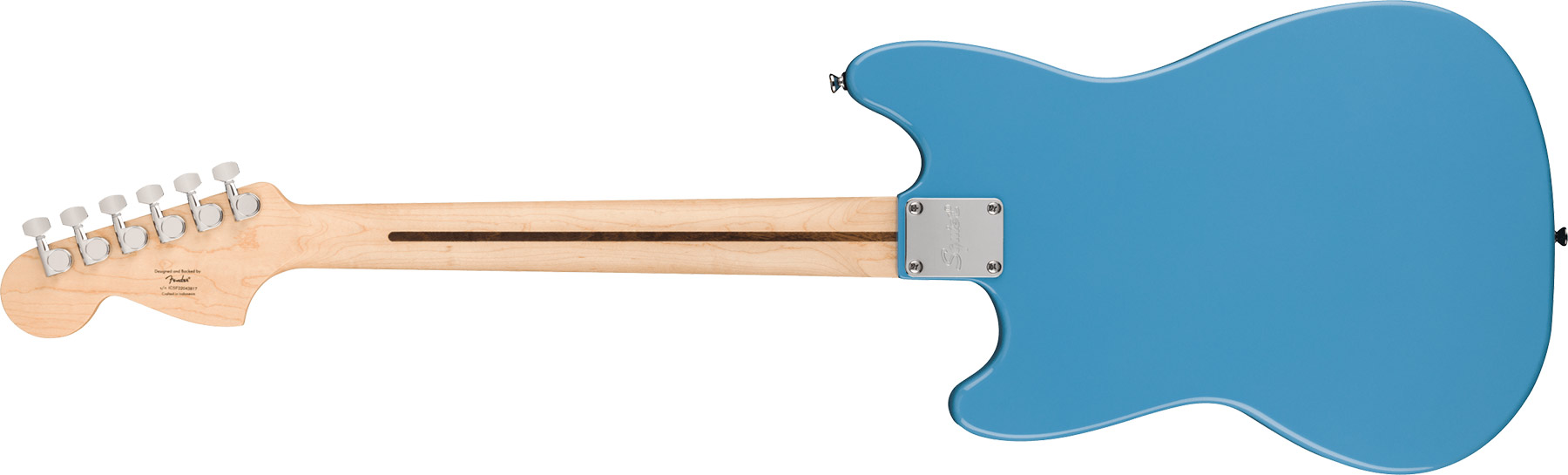 Squier Mustang Sonic Hh 2h Ht Lau - California Blue - Retro-Rock-E-Gitarre - Variation 1