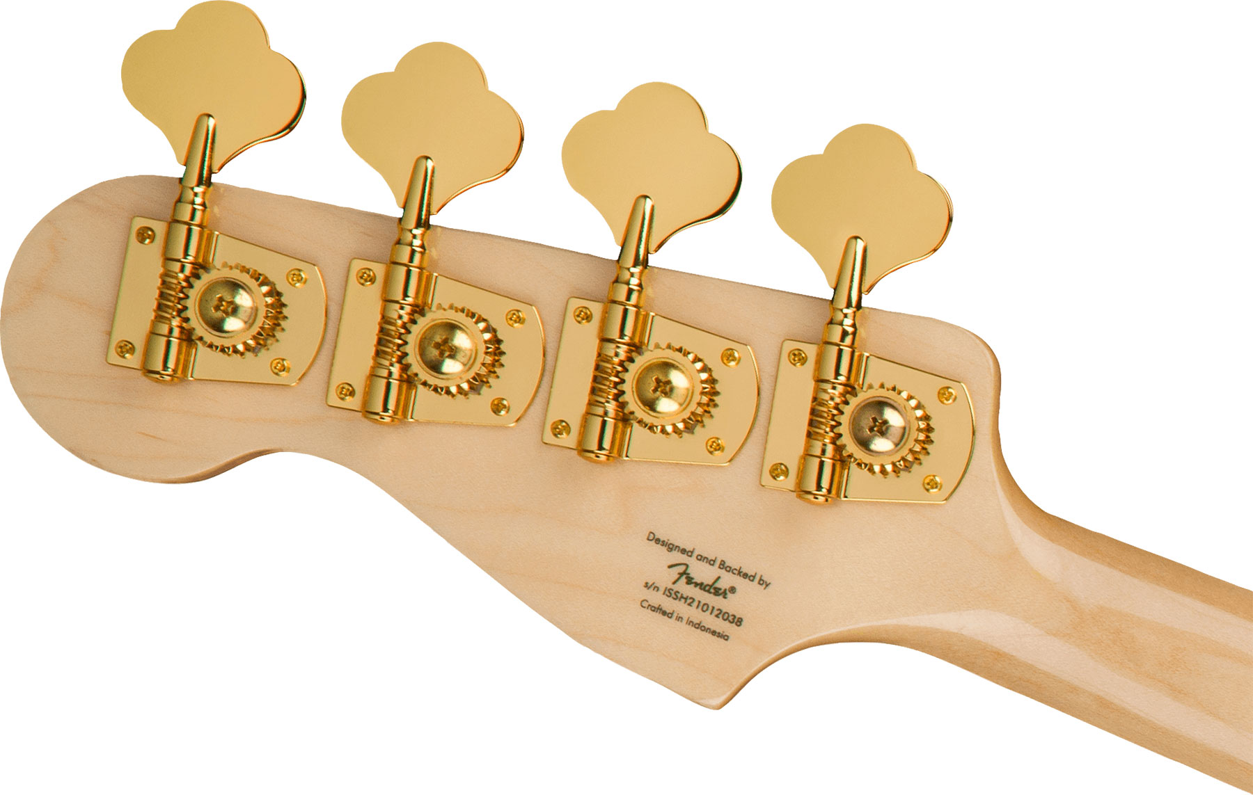 Squier Precision Bass 40th Anniversary Gold Edition Lau - Black - Solidbody E-bass - Variation 3