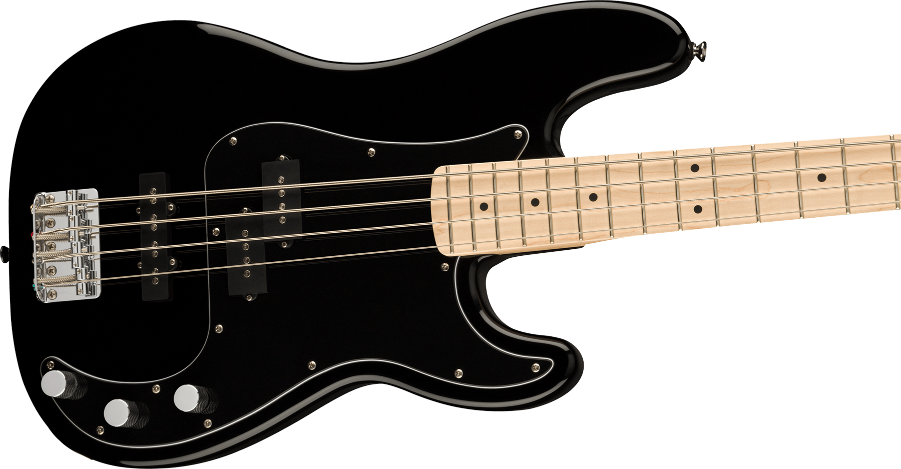 Squier Precision Bass Affinity Pj 2021 Mn - Black - Solidbody E-bass - Variation 2