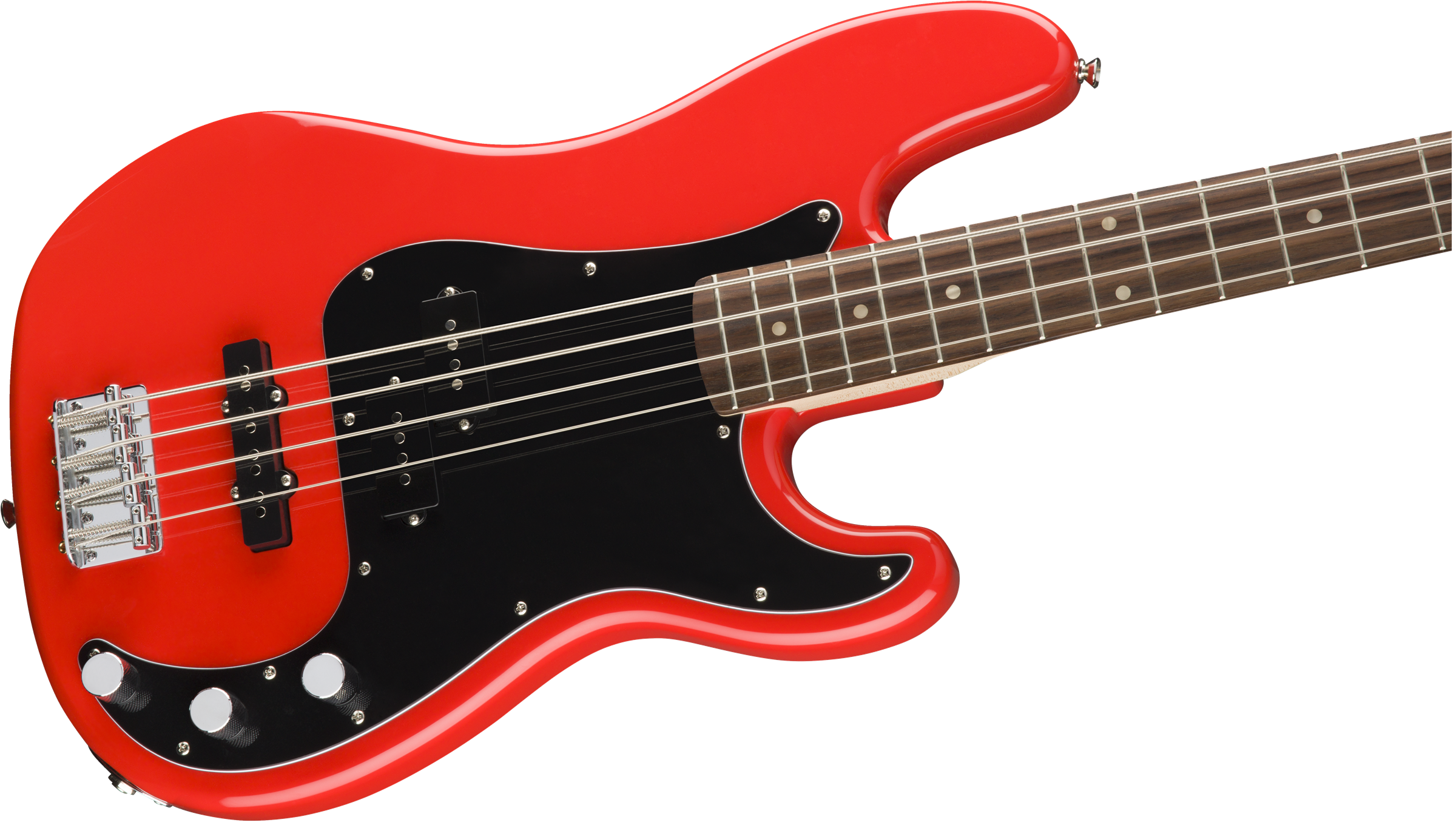 Squier Precision Bass Affinity Series Pj (lau) - Race Red - Solidbody E-bass - Variation 2