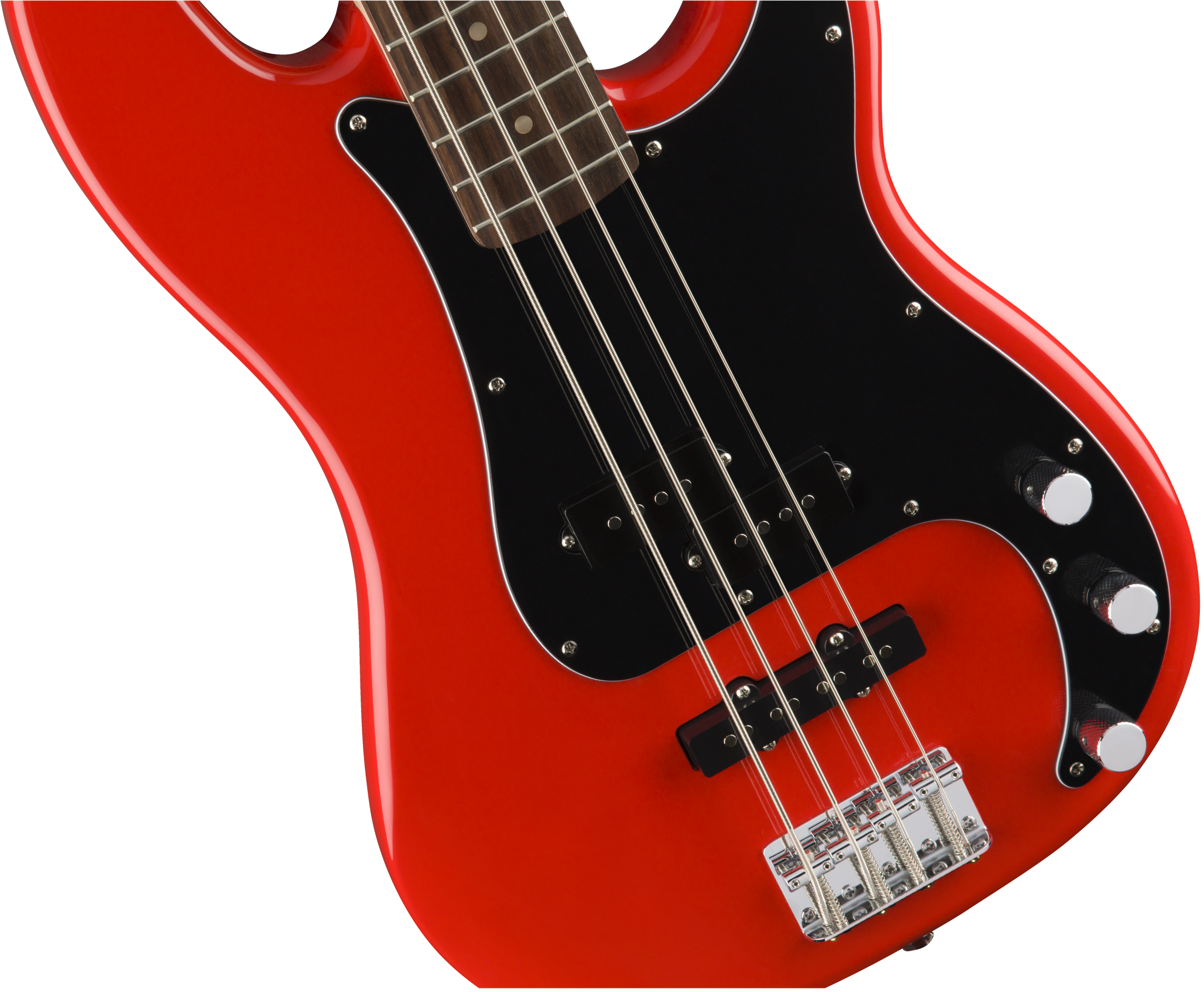 Squier Precision Bass Affinity Series Pj (lau) - Race Red - Solidbody E-bass - Variation 3