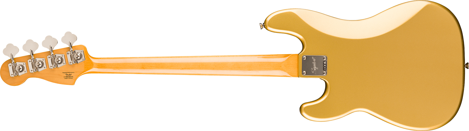Squier Precision Bass Classic Vibe Fsr Ltd Lau - Aztec Gold - Solidbody E-bass - Variation 1