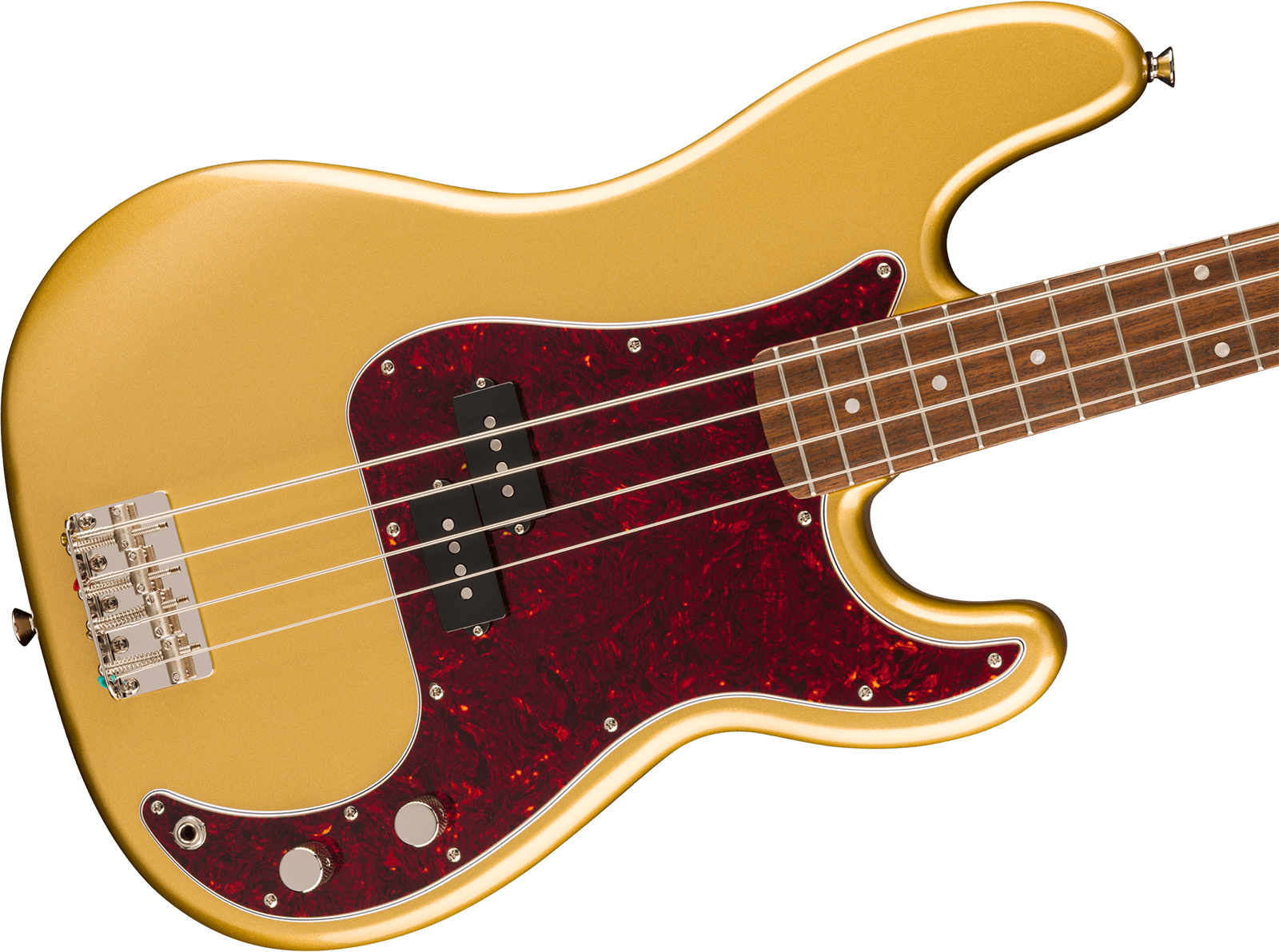 Squier Precision Bass Classic Vibe Fsr Ltd Lau - Aztec Gold - Solidbody E-bass - Variation 2