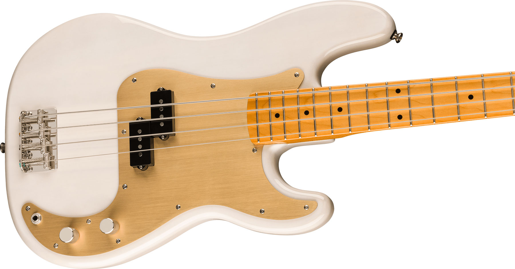Squier Precision Bass Late '50s Classic Vibe Fsr Ltd Mn - White Blonde - Solidbody E-bass - Variation 2