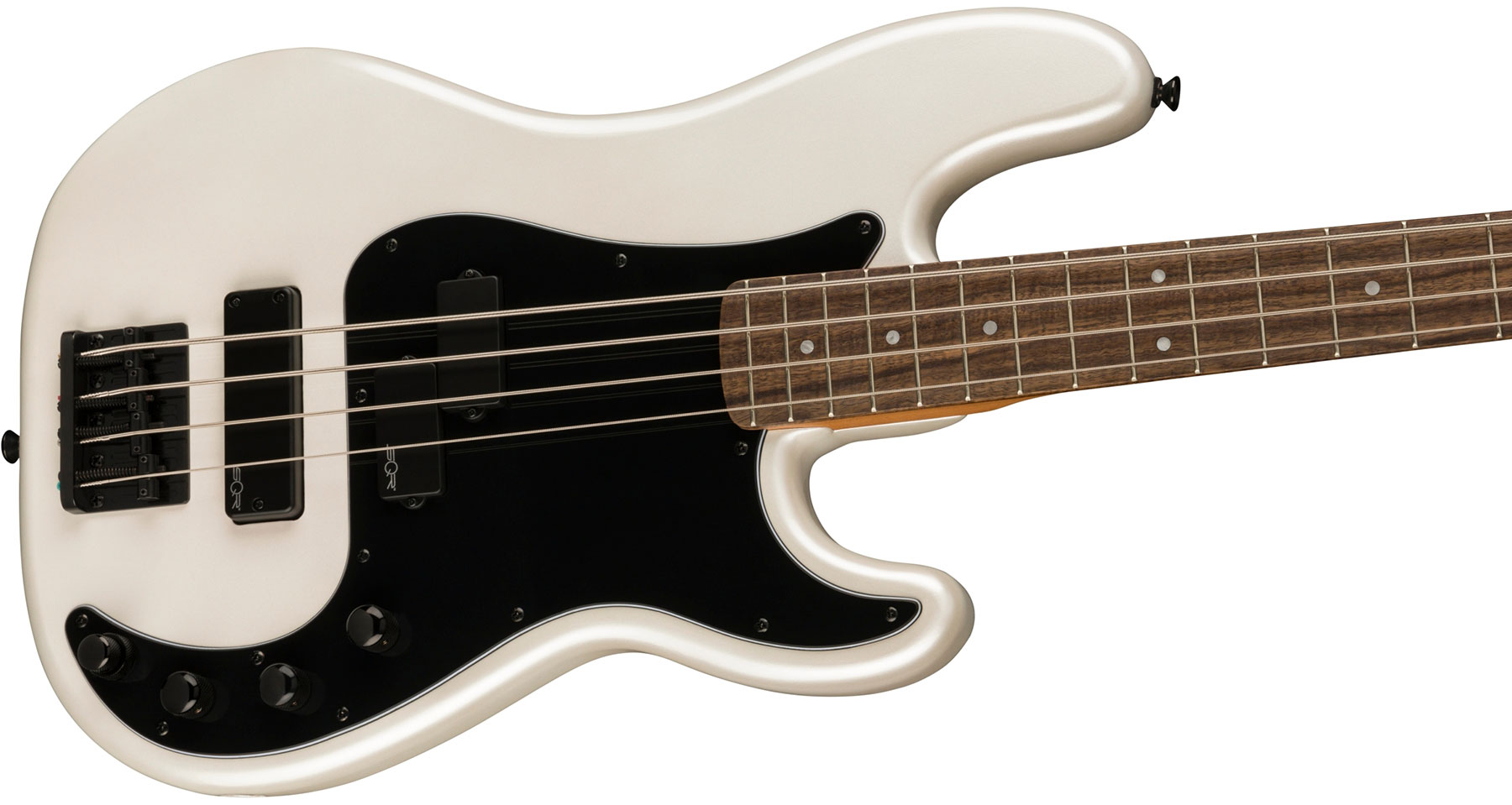 Squier Precision Bass Ph Contemporary Active Lau - Pearl White - Solidbody E-bass - Variation 2