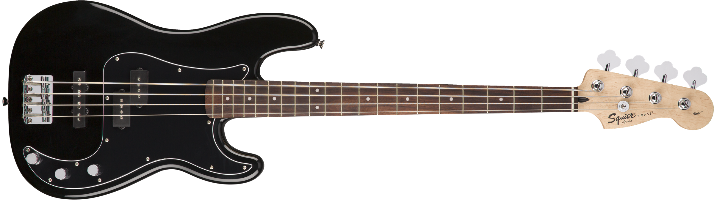 Squier Precision Bass Pj Affinity Series +fender Rumble 15 V3 Lau - Black - E-Bass Set - Variation 1
