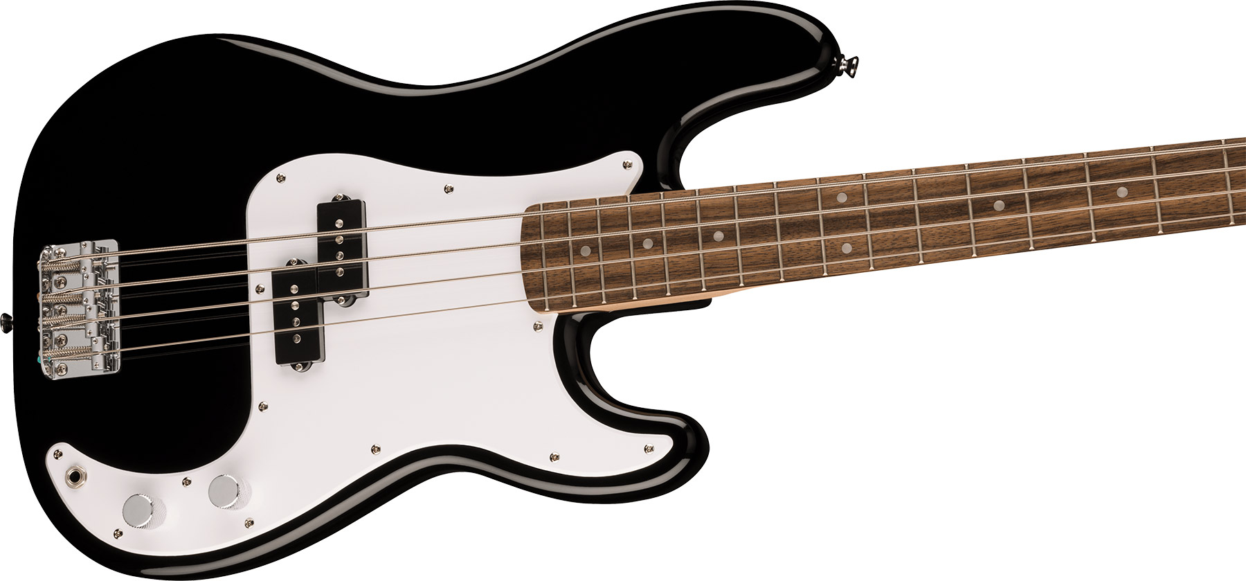 Squier Precision Bass Sonic Lau - Black - Solidbody E-bass - Variation 2