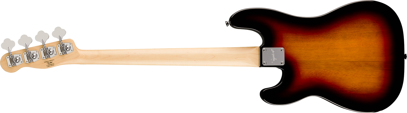 Squier Precision Bass Thinline Sj Paranormal Lau - 3-color Sunburst - Solidbody E-bass - Variation 1