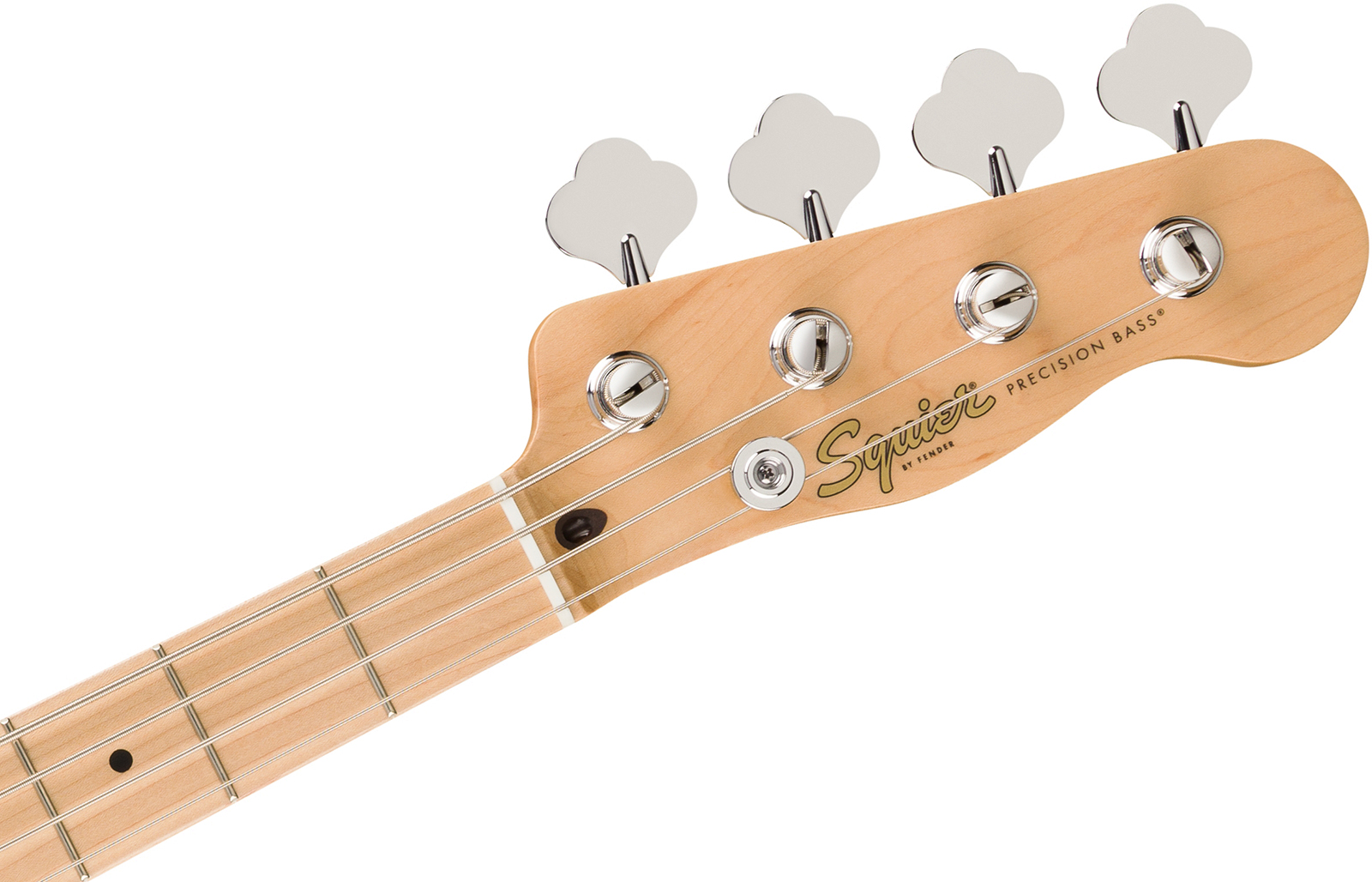 Squier Precision Bass Thinline Sj Paranormal Mn - Vintage White - Solidbody E-bass - Variation 3