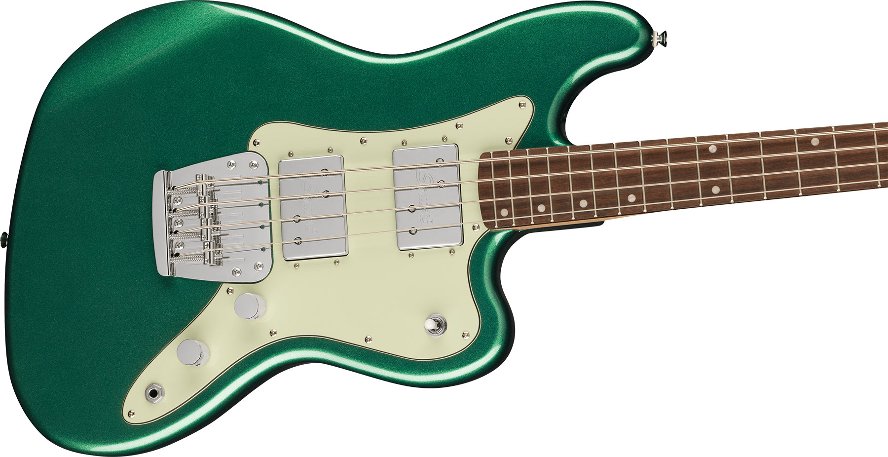 Squier Rascal Bass Hh Paranormal 2h Lau - Sherwood Green - Solidbody E-bass - Variation 2