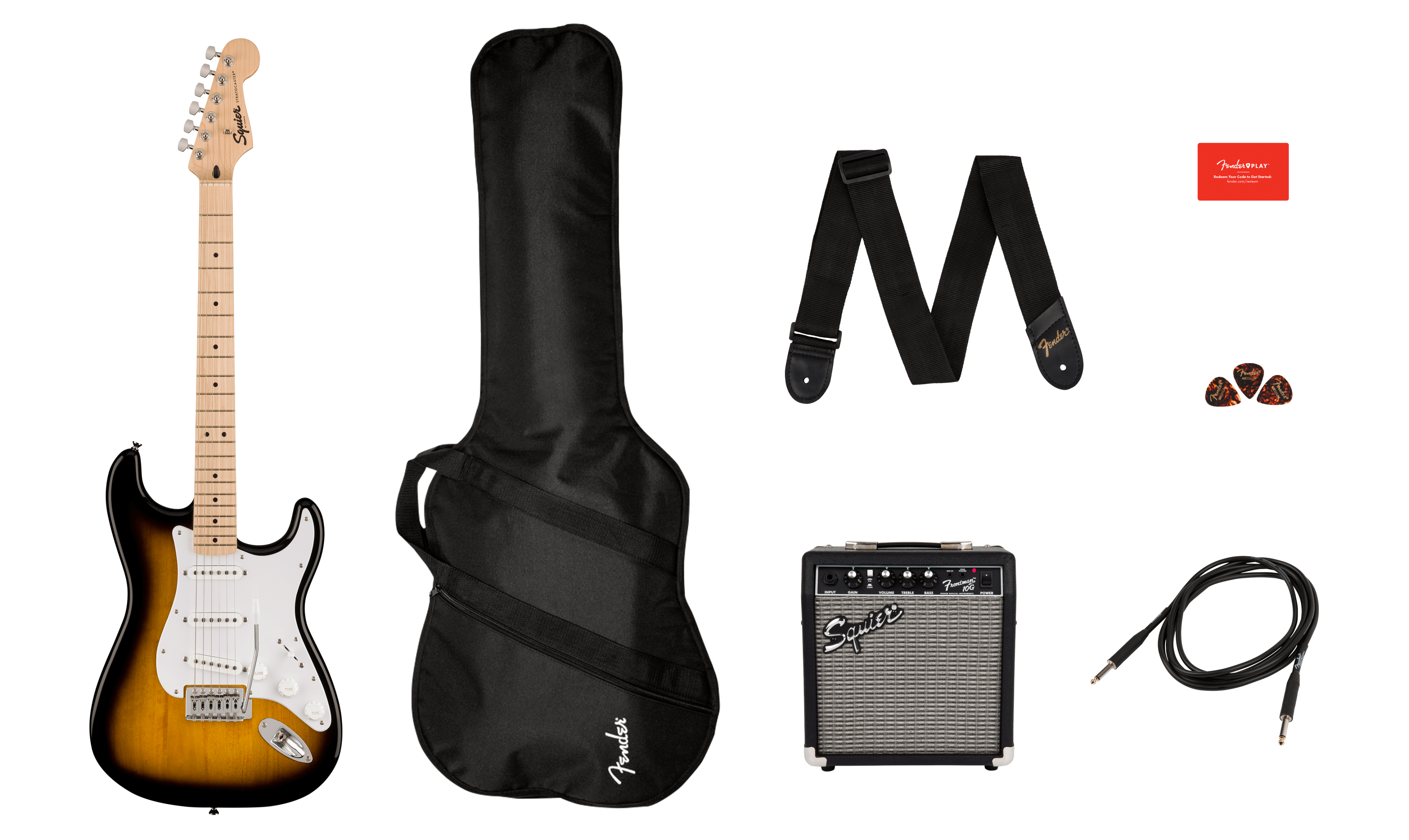 Pack guitare électrique Eastone LPL70 +Marshall MG10G +Accessories