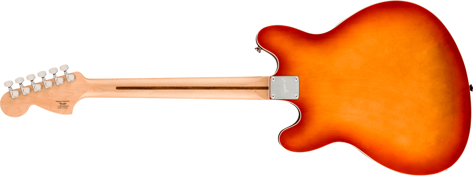 Squier Starcaster Deluxe Affinity 2h Ht Mn - Sienna Sunburst - Retro-Rock-E-Gitarre - Variation 2