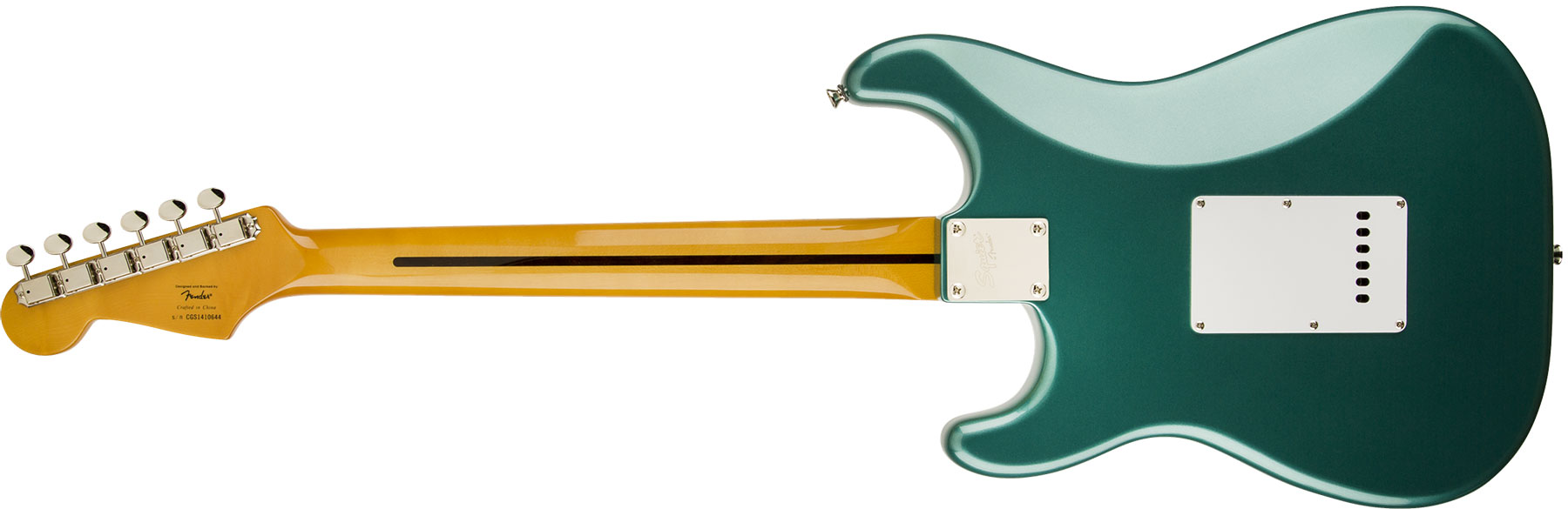 Squier Strat Classic Vibe '50s Mn - Sherwood Green Metallic - E-Gitarre in Str-Form - Variation 1