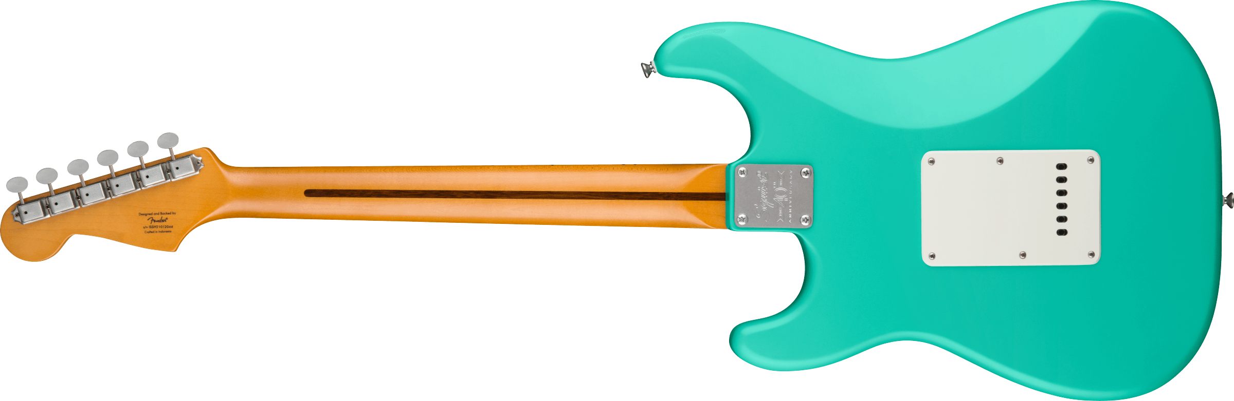 Squier Strat 40th Anniversary Vintage Edition Mn - Satin Seafoam Green - E-Gitarre in Str-Form - Variation 1