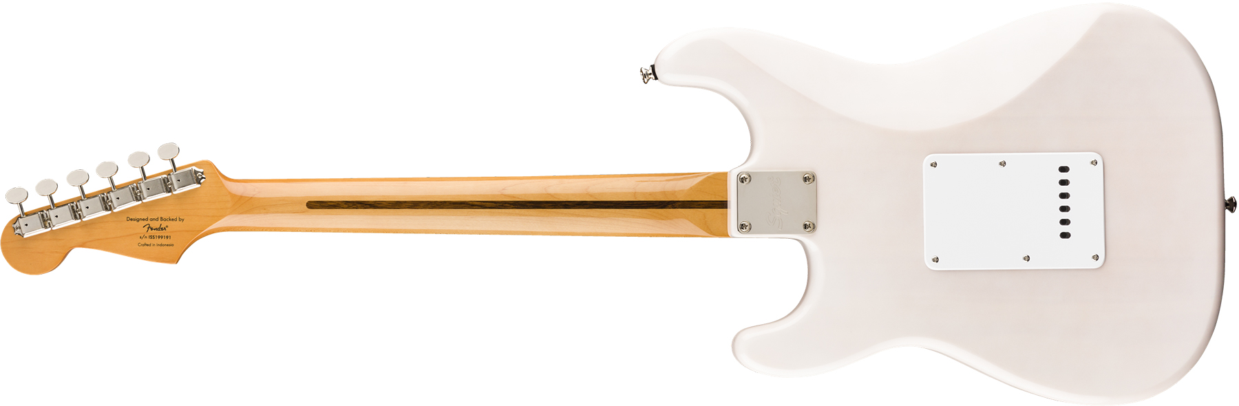 Squier Strat '50s Classic Vibe 2019 Mn 2019 - White Blonde - E-Gitarre in Str-Form - Variation 1