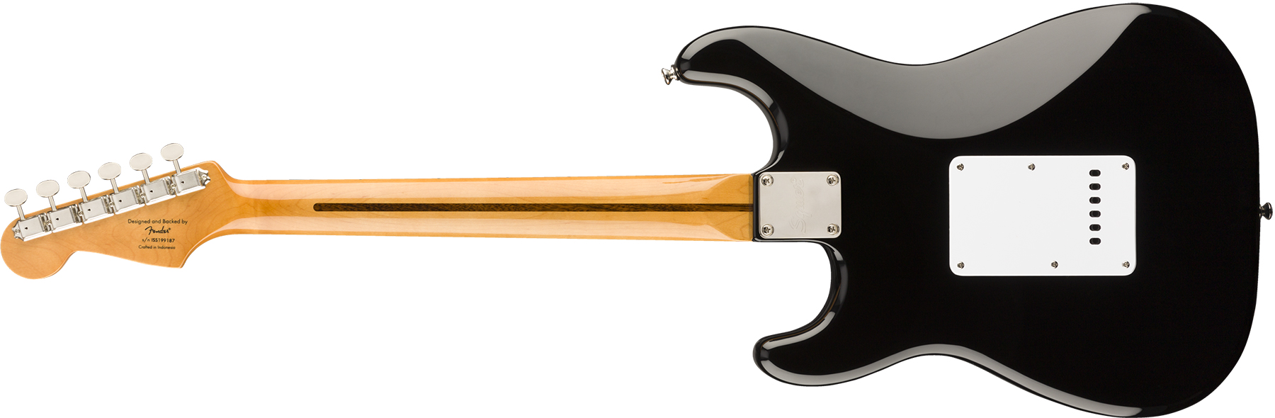 Squier Strat '50s Classic Vibe 2019 Mn 2019 - Black - E-Gitarre in Str-Form - Variation 1