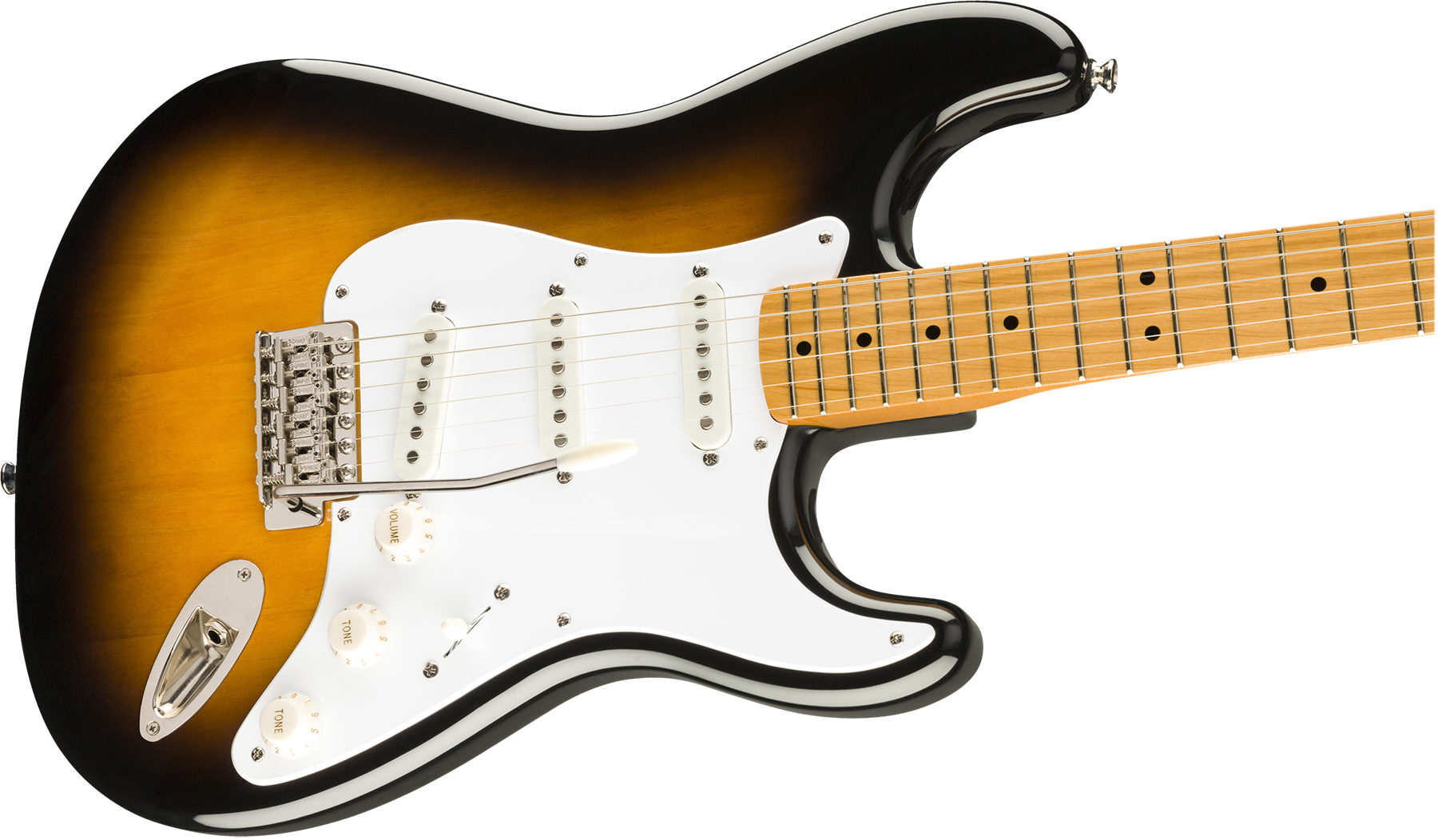Squier Strat '50s Classic Vibe 2019 Mn 2019 - 2-color Sunburst - E-Gitarre in Str-Form - Variation 2