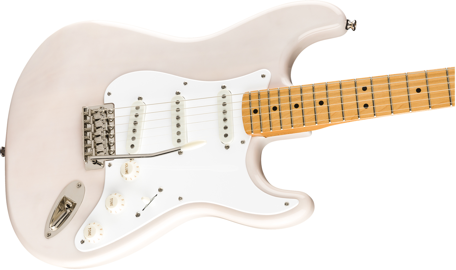 Squier Strat '50s Classic Vibe 2019 Mn 2019 - White Blonde - E-Gitarre in Str-Form - Variation 2