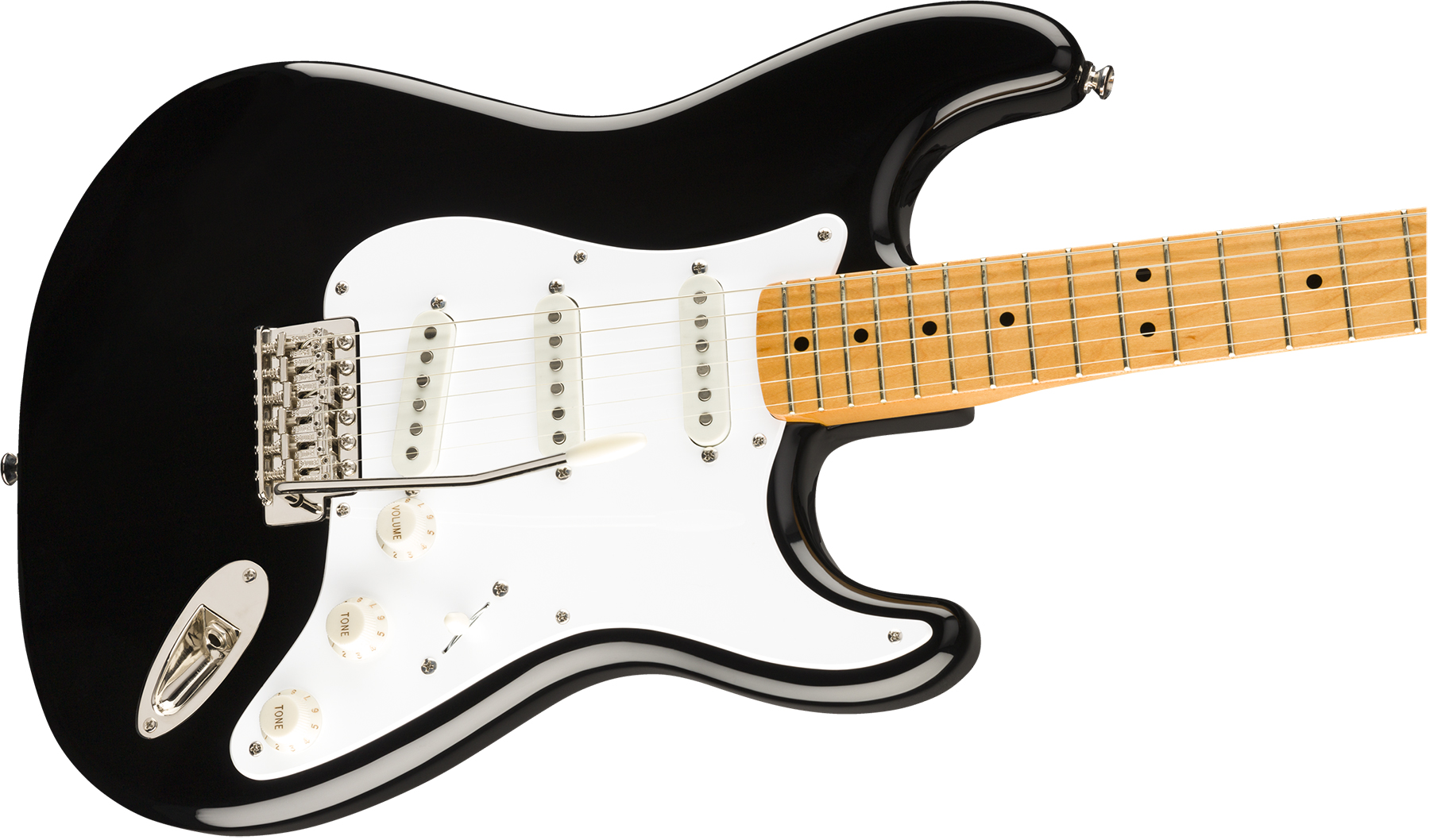 Squier Strat '50s Classic Vibe 2019 Mn 2019 - Black - E-Gitarre in Str-Form - Variation 2