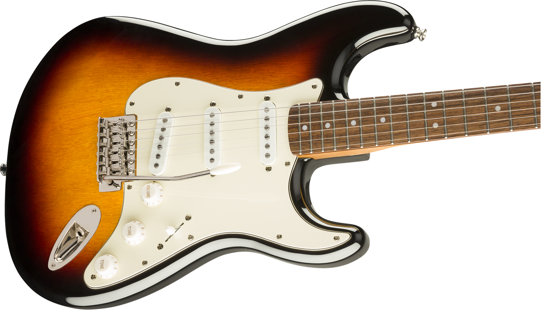 Squier Strat '60s Classic Vibe 2019 Lau 2019 - 3-color Sunburst - E-Gitarre in Str-Form - Variation 2