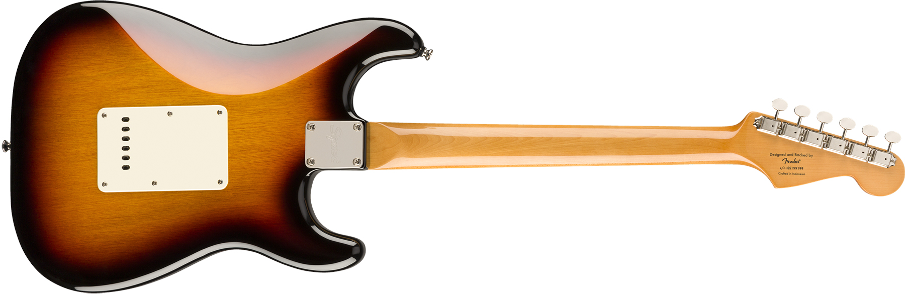 Squier Strat '60s Lh Gaucher Classic Vibe 2019 Lau - 3-color Sunburst - E-Gitarre für Linkshänder - Variation 1