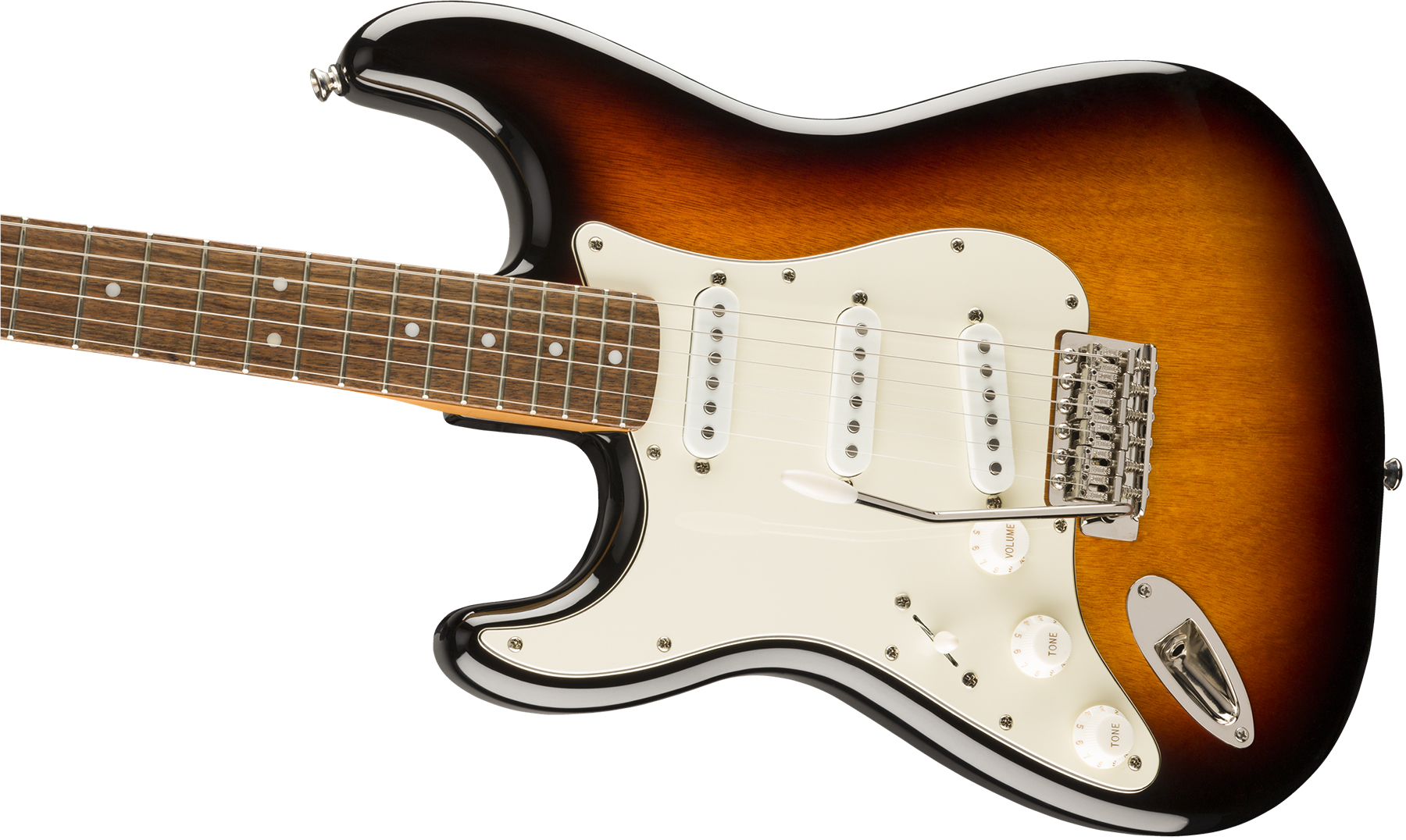 Squier Strat '60s Lh Gaucher Classic Vibe 2019 Lau - 3-color Sunburst - E-Gitarre für Linkshänder - Variation 2