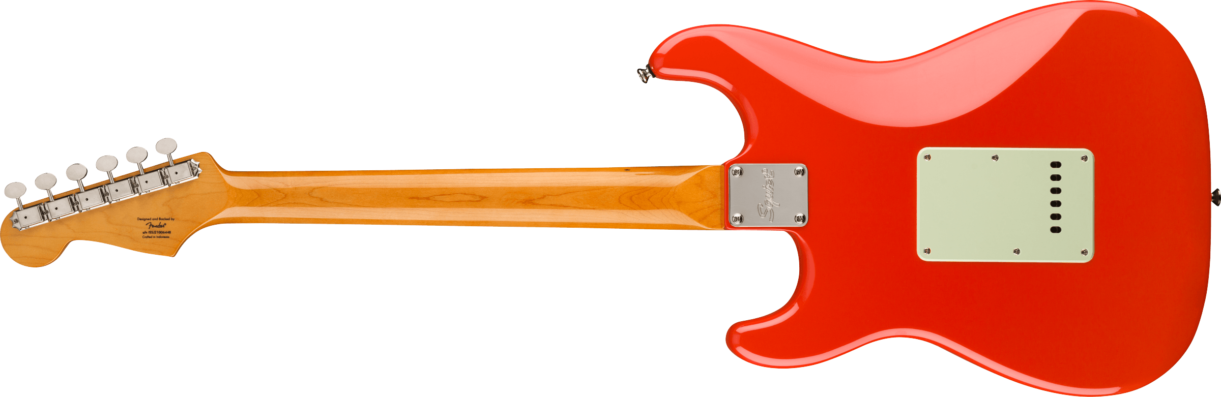 Squier Strat '60s Classic Vibe Fsr Ltd Lau - Fiesta Red - E-Gitarre in Str-Form - Variation 2