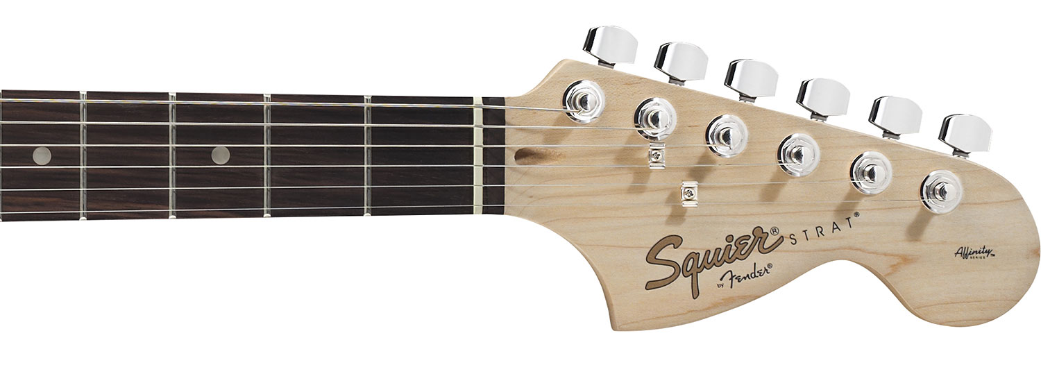 Squier Strat Affinity Series 3s Lau - Surf Green - E-Gitarre in Str-Form - Variation 3