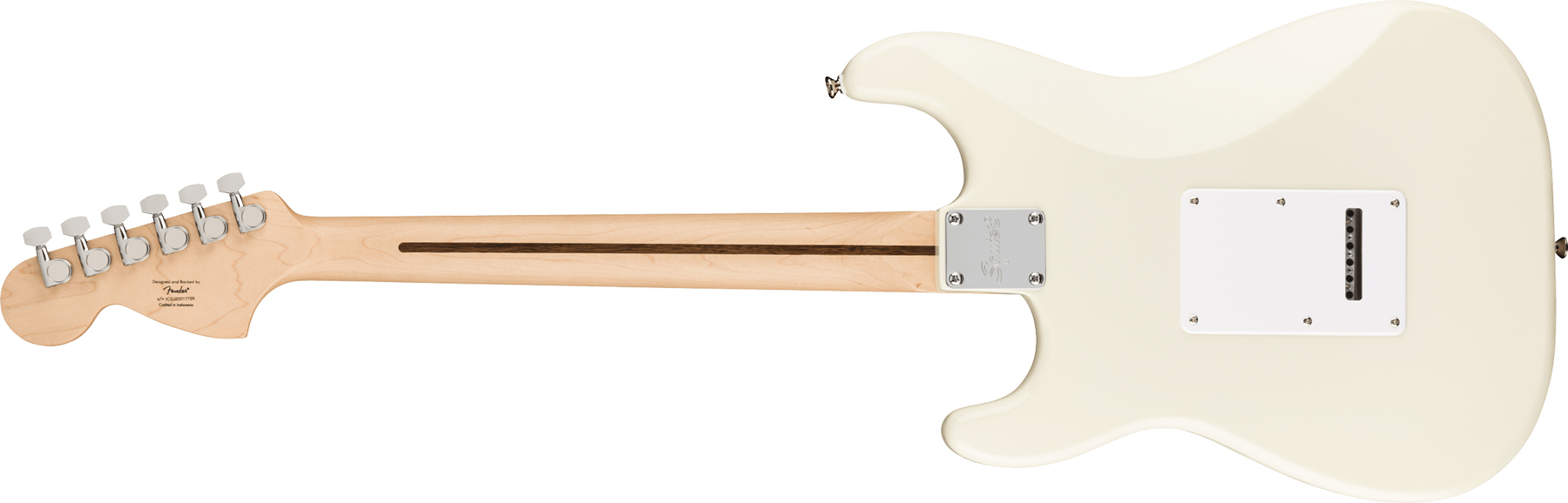 Squier Strat Affinity 2021 Sss Trem Mn - Olympic White - E-Gitarre in Str-Form - Variation 1