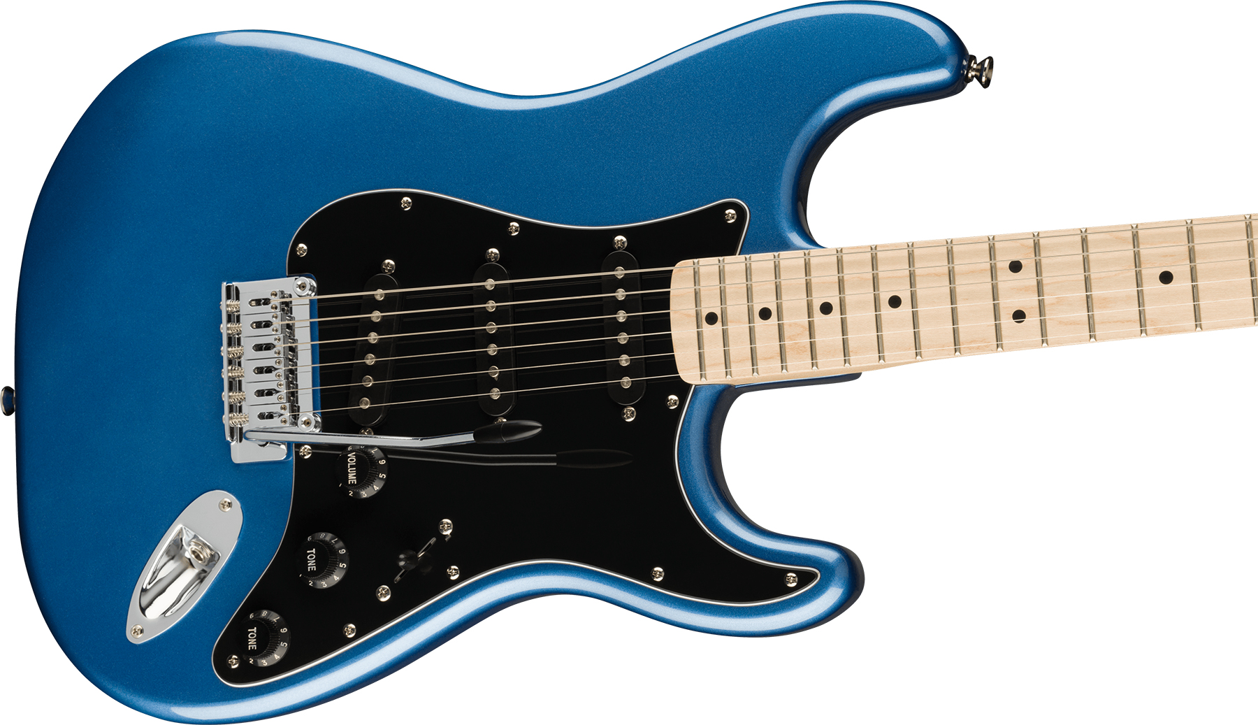 Squier Strat Affinity 2021 Sss Trem Mn - Lake Placid Blue - E-Gitarre in Str-Form - Variation 2