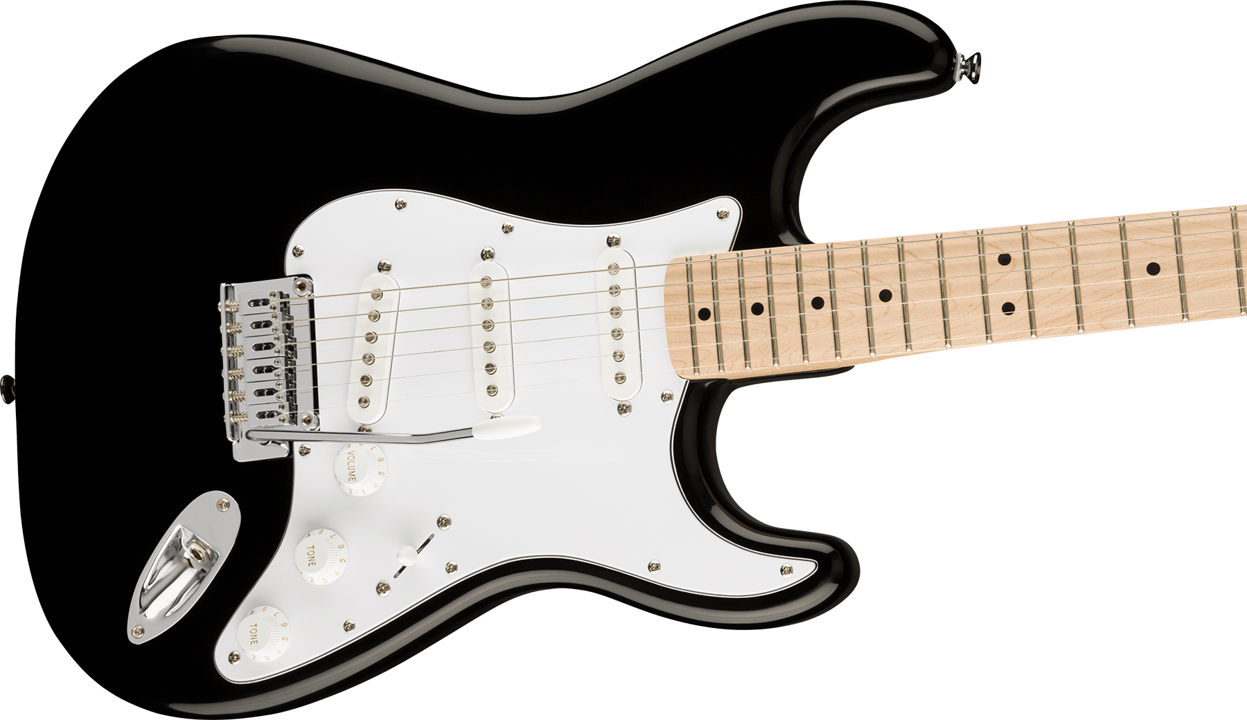 Squier Strat Affinity 2021 Sss Trem Mn - Black - E-Gitarre in Str-Form - Variation 2