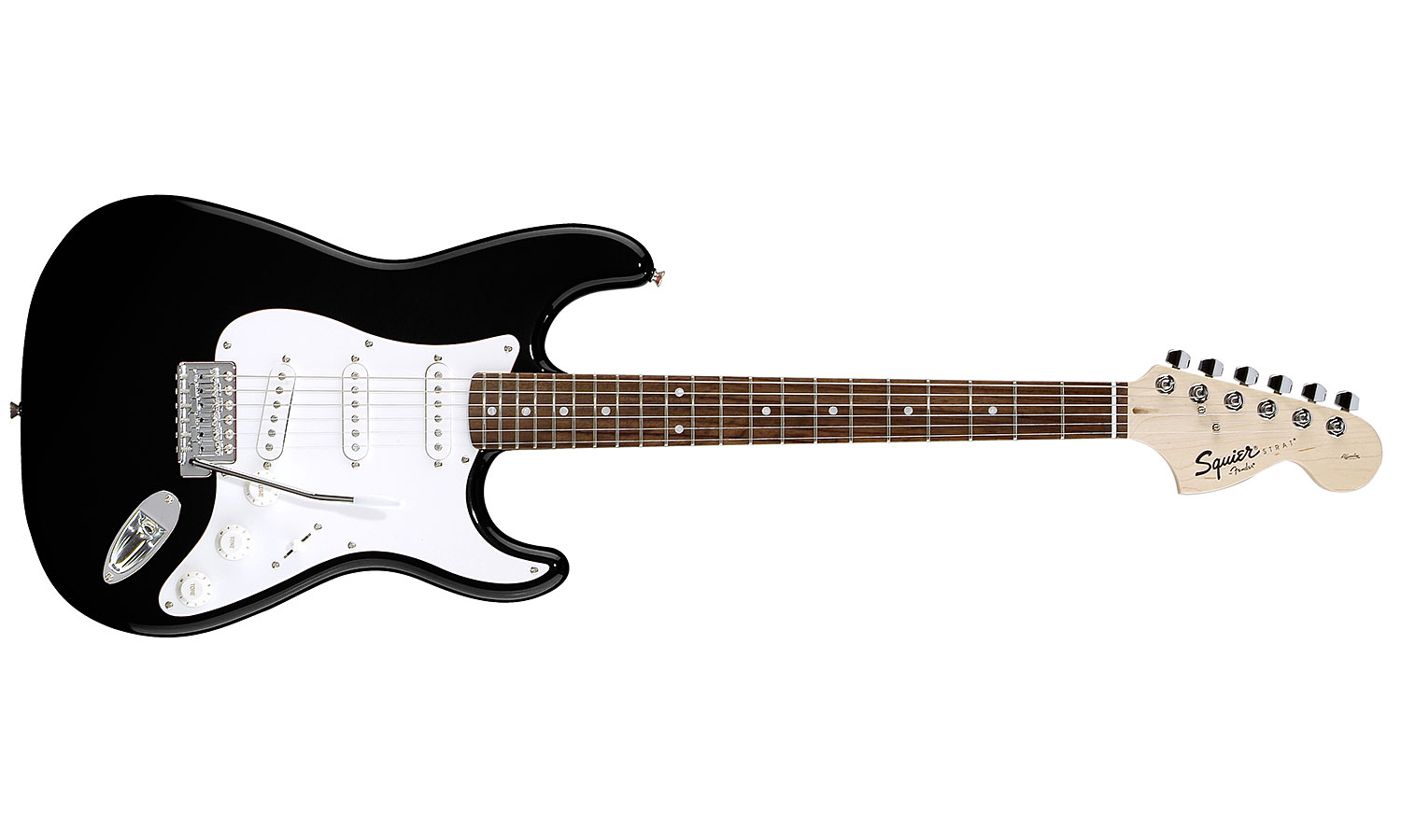 Squier Strat Affinity Series 3s Rw - Black - E-Gitarre in Str-Form - Variation 1