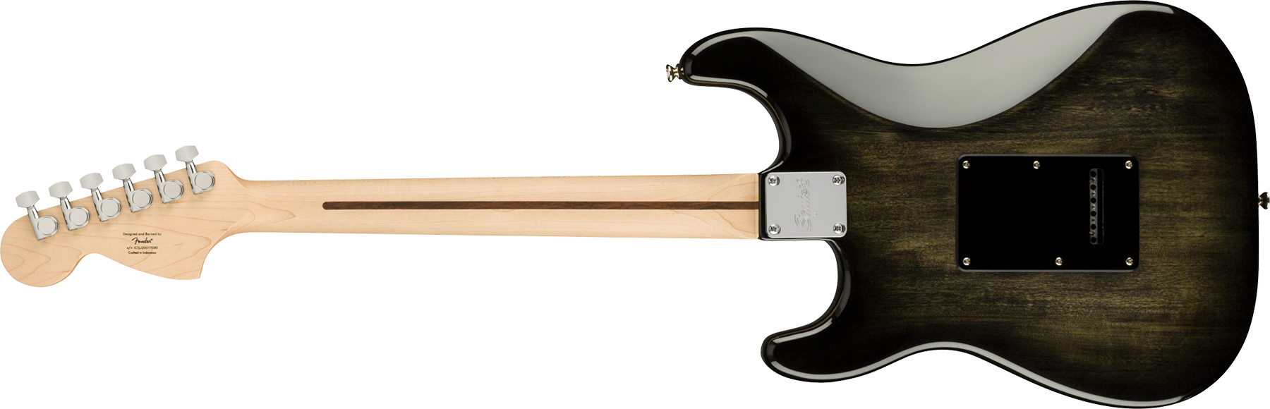 Squier Strat Affinity Fmt Hss 2021 Trem Mn - Black Burst - E-Gitarre in Str-Form - Variation 1
