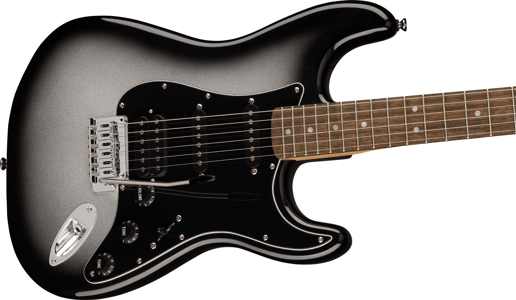 Squier Strat Affinity Fsr Ltd Hss Trem Lau - Silverburst - E-Gitarre in Str-Form - Variation 2