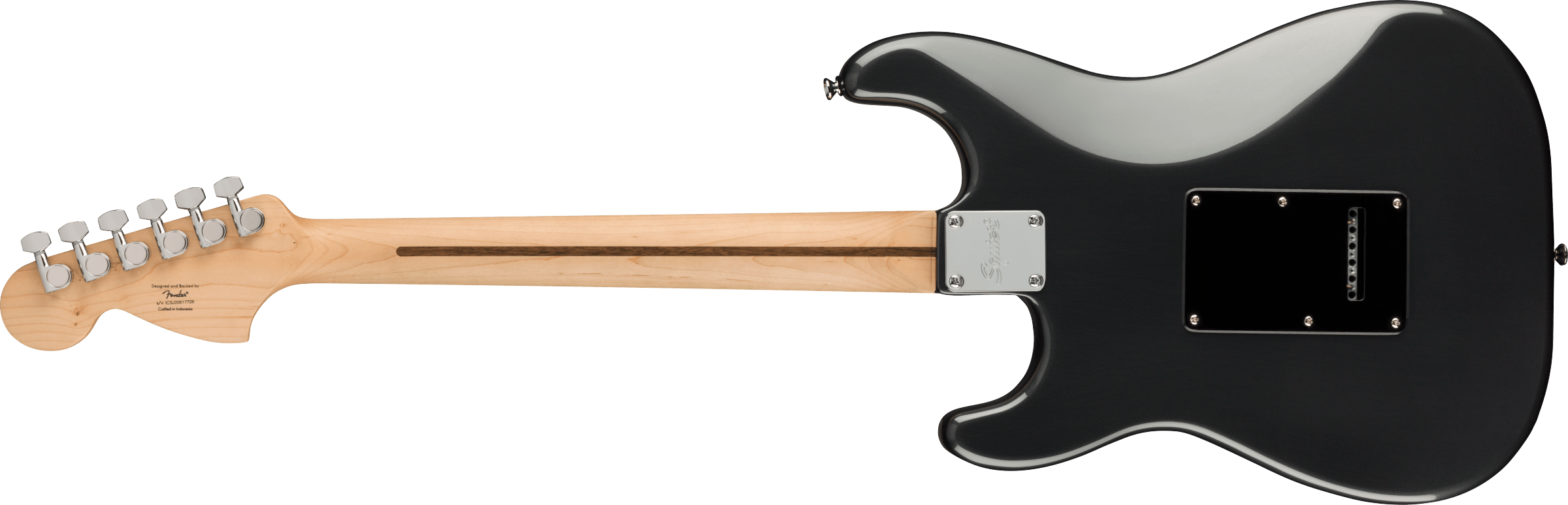 Squier Strat Affinity Hss Pack +fender Frontman 15g 2021 Trem Lau - Charcoal Frost Metallic - E-Gitarre Set - Variation 2