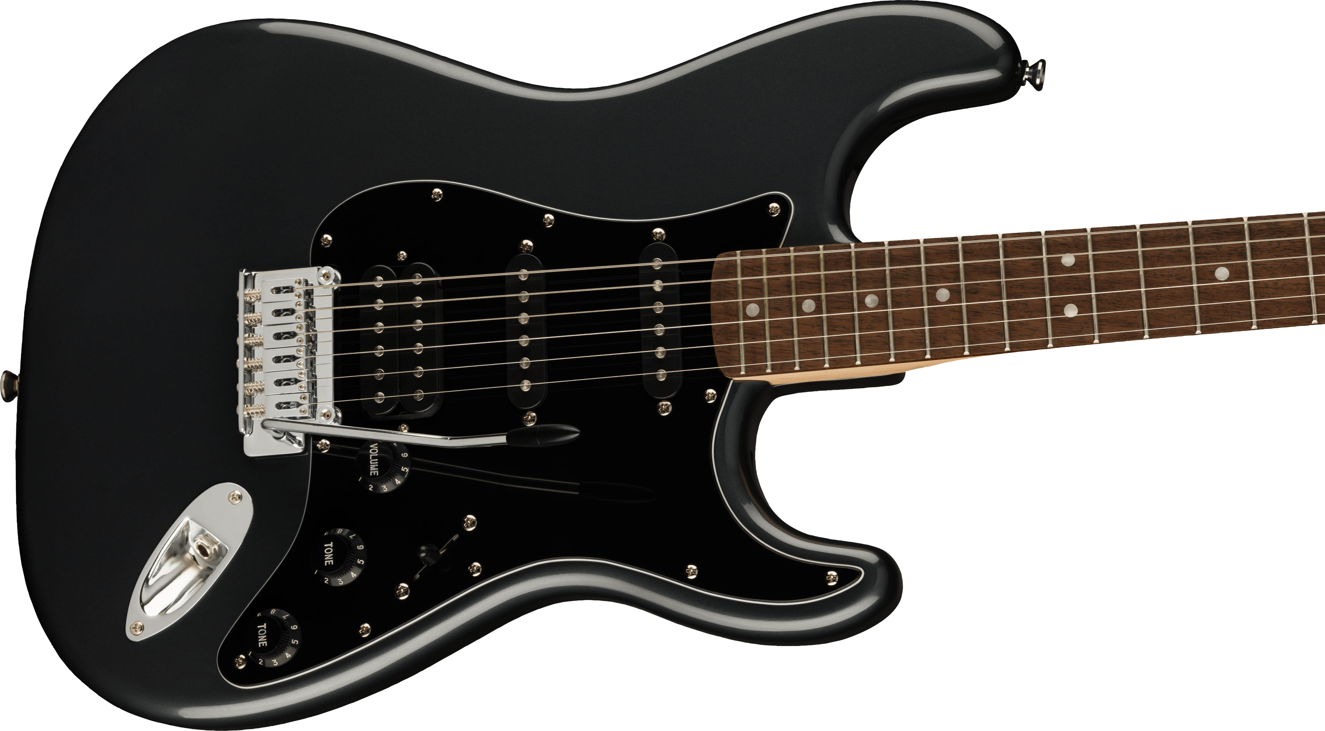 Squier Strat Affinity Hss Pack +fender Frontman 15g 2021 Trem Lau - Charcoal Frost Metallic - E-Gitarre Set - Variation 3