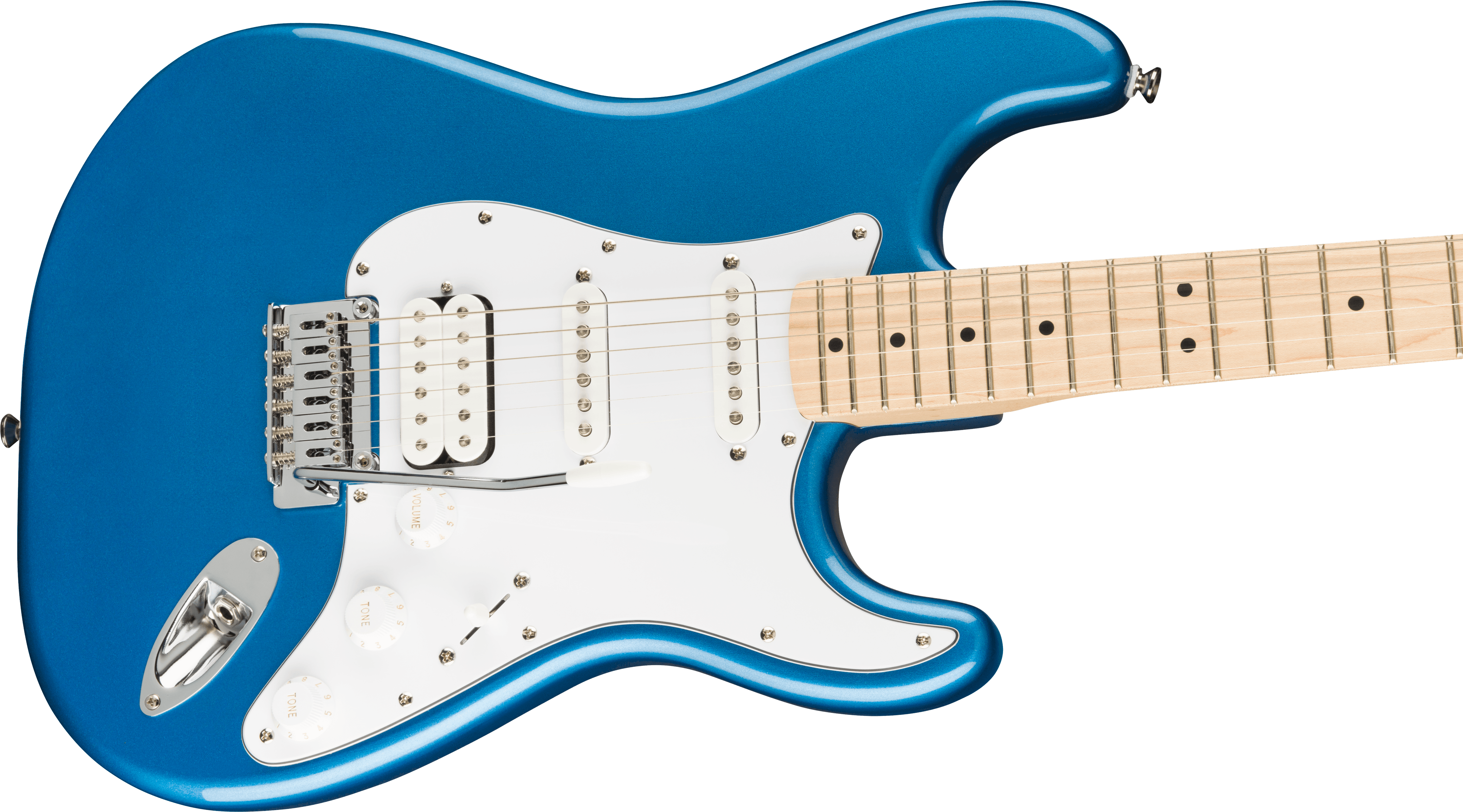 Squier Strat Affinity Hss Pack +fender Frontman 15g 2021 Trem Mn - Lake Placid Blue - E-Gitarre Set - Variation 3