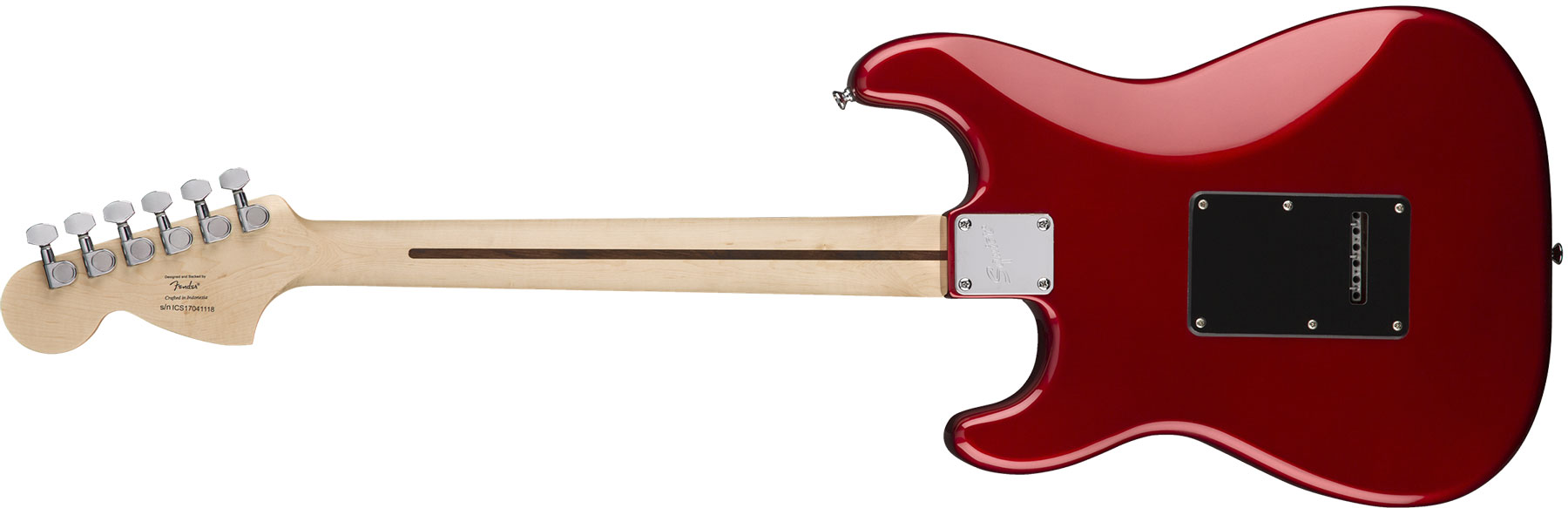 Squier Strat Affinity Hss Pack +fender Frontman 15g Trem Lau - Candy Apple Red - E-Gitarre Set - Variation 2