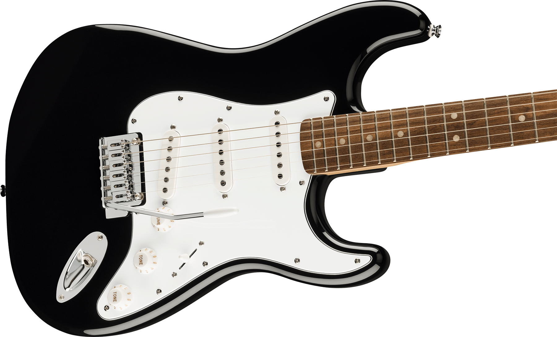 Squier Strat Affinity + Mustang Micro Pack 3s Trem Lau - Black - E-Gitarre Set - Variation 3