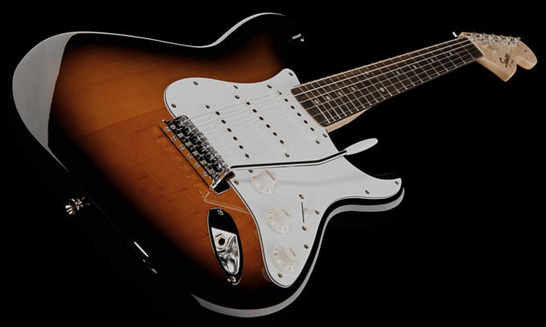 Squier Strat Affinity Series 3s Lau - Brown Sunburst - E-Gitarre in Str-Form - Variation 2