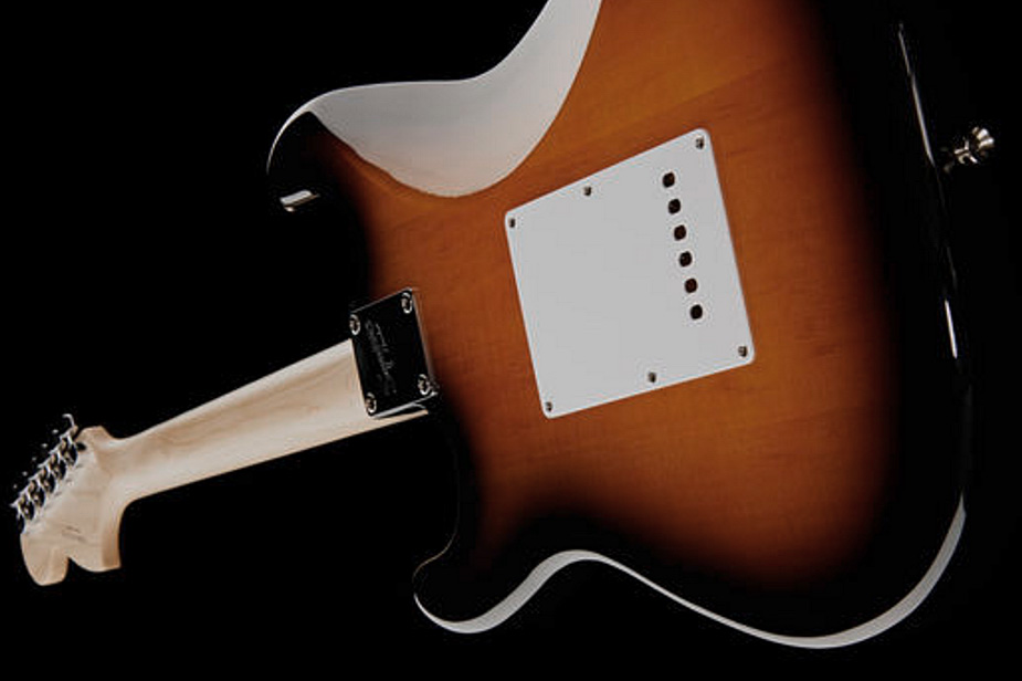 Squier Strat Affinity Series 3s Lau - Brown Sunburst - E-Gitarre in Str-Form - Variation 3