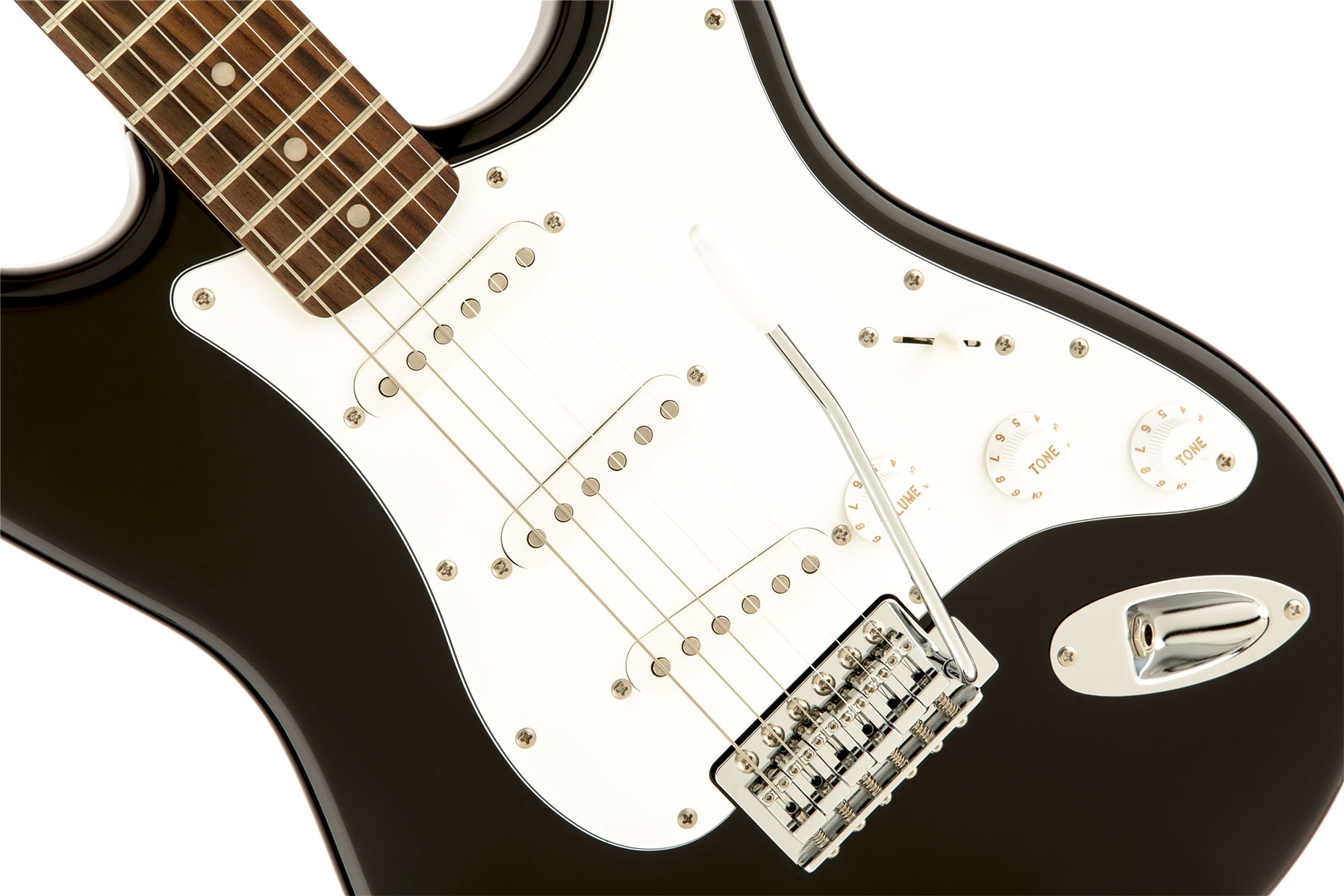 Squier Strat Affinity Series 3s Lau - Black - E-Gitarre in Str-Form - Variation 2
