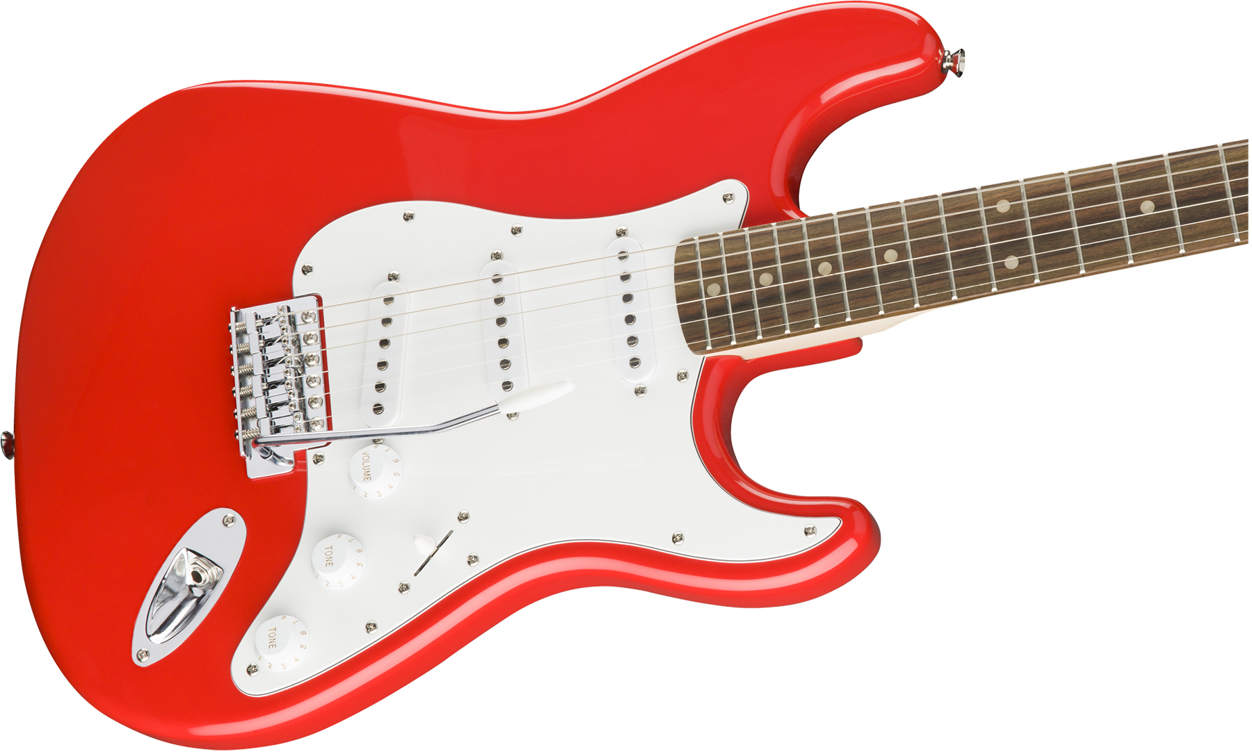 Squier Strat Affinity Sss Trem Lau - Race Red - E-Gitarre in Str-Form - Variation 2