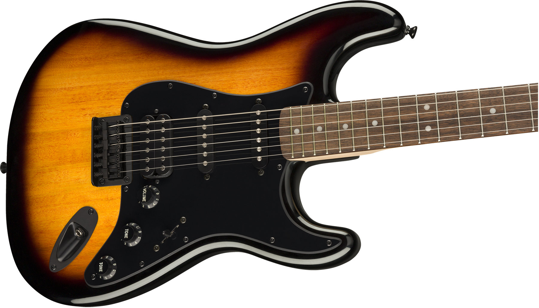 Squier Strat Bullet Fsr Ltd Hss Ht Lau - 2-color Sunburst - E-Gitarre in Str-Form - Variation 2