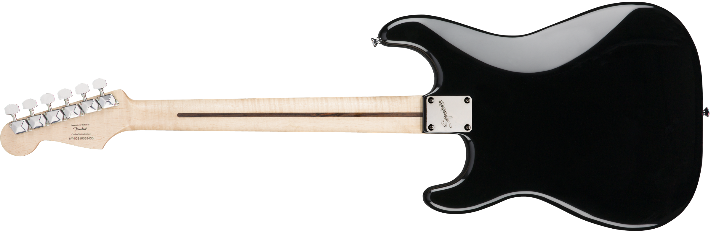Squier Strat Bullet Ht 3s Lau - Black - E-Gitarre in Str-Form - Variation 1